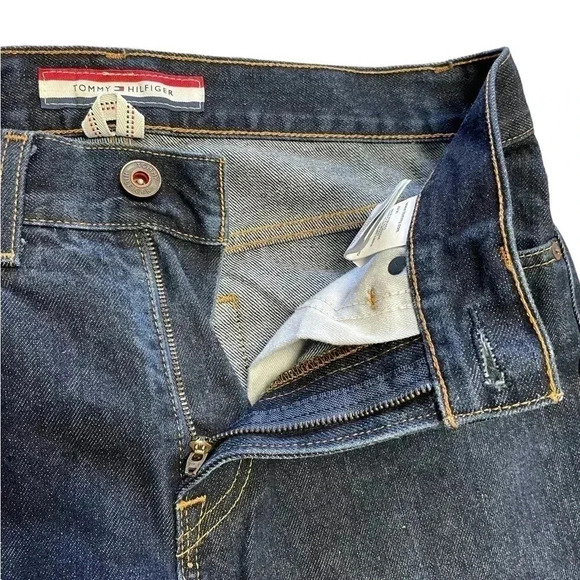 Tommy  Hilfiger Straight Leg Dark Wash Jeans Size 29 - Picture 6 of 11